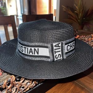Christian Dior beach hat